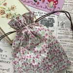 【Tさまオーダー品】リバティ【ティモネル・あずきミルク】巾着