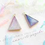 nebula　/星雲の三角ピアス*3月上旬発送