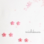 春 小さな桜 イヤリング ピアス