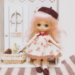小花柄のワンピース❀.*･ﾟ✿゜:。*