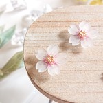 桜のピアス  《再販》