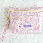 1点のみ！♡リバティ ベッツィ（ピンクモーヴ）のコンパクトおむつポーチ♡
