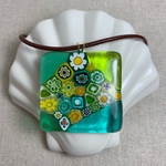 モザイク春色ペンダント■