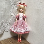 88☆リカちゃんサイズ☆ドレス