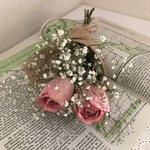 ☸︎˳*バラとかすみ草のブーケ*˳☸︎