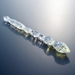 Royal glass pen〈clear silver〉"シルバー"