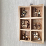 ミニチュア・ボタニカルのコレクション小棚