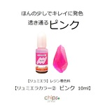【リュミエラ】レジン着色料【リュミエラカラー②ピンク 10ml】1本 レジン 着色剤 ＃1947