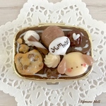 新作☆わんちゃんとチョコチップクッキーのチョコレートピルケース