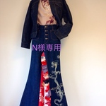 デニムリメイク   スカート