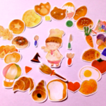 パンと小物のちちんぷいぷいシール