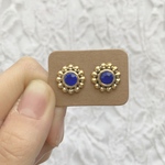 一点物！ヴィンテージピアス ブルー