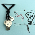 SKULL＆P9 / FS BK /19223-13