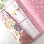 艶やか 袱紗(ふくさ)  ねじ梅      