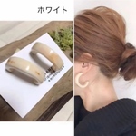 Cカールべっ甲ピアス