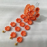 オレンジの花の簪