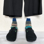 手編み靴下