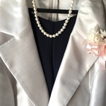 パールネックレス（貝パール）８mm