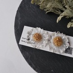 ◆再販◆クリアフラワーピアス/イヤリング