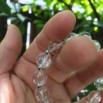 ✨煌めく✨Beautiful  fountain✨ アイリスクォーツ シンプルブレスレット✨
