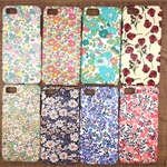 iPhoneケース　リバティ　花