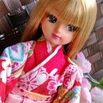 ぷたちゃん様専用ページ♥リカちゃん着物・袴（白手毬）