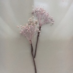 ふわふわかすみ草のヘッドパーツ(紫)