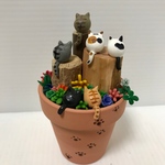 花と猫 大