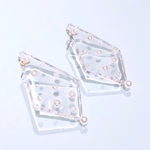 パールドットクリアピアス