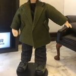 【オビツ11/ねんどろいどどーる】Aラインテーラードジャケット（グリーン）
