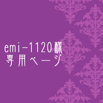 emi-1120様専用ページ