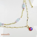 ラズベリードリーム　２連ブレスレット