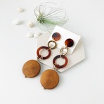 bekko × wood / circle