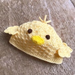 ぴょこぴょこヒヨコ帽(洗濯機OK)