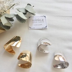 plate curve pierce /earring＊カーブプレートのピアス/イヤリング  