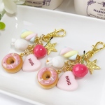 【SALE】じゃらじゃらPOPミニキーホルダー（ピンク）