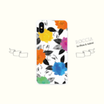 iphoneSE2 ケース ハード TPU スマホケース 65 花柄 水彩