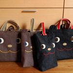  hi様オーダーのお品　くまバッグ＆上履き入れ　
