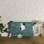 maro-yoko様専用ページ猫ちゃんのキーケース（仕切り付き)