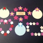 春の花🌸アルバム飾り、寄せ書き、カード作りの素材に(899)