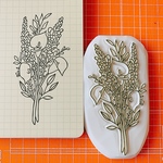 【riostamp】再販・花モチーフ・8