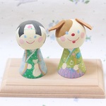 5月人形　桃太郎と犬セット