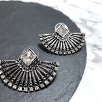 ヴィンテージ シルバー ビジュー  ピアス