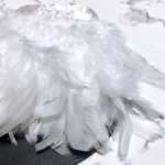 ふわふわ 羽根 フェザー ピアス素材