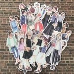 人物♡フレークシール♡ラベルシール37人