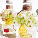 母の日  lemon& spring fresh  フルーツ ハーバリウム ２本セット  フラワーギフト 