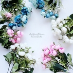 【再2】★選べる春色ラナンキュラス3本セット　造花・アーティフィシャルフラワー・花材