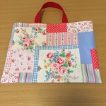 大人可愛い花柄のレッスンバッグ