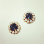 *OUTLET*　flower bijou * DenimBlue