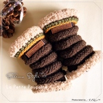 ꫛꫀꪝ✼Eskimo Style✻Chocolate✻Arm warmer/ハンドウォーマー/アームウォーマー